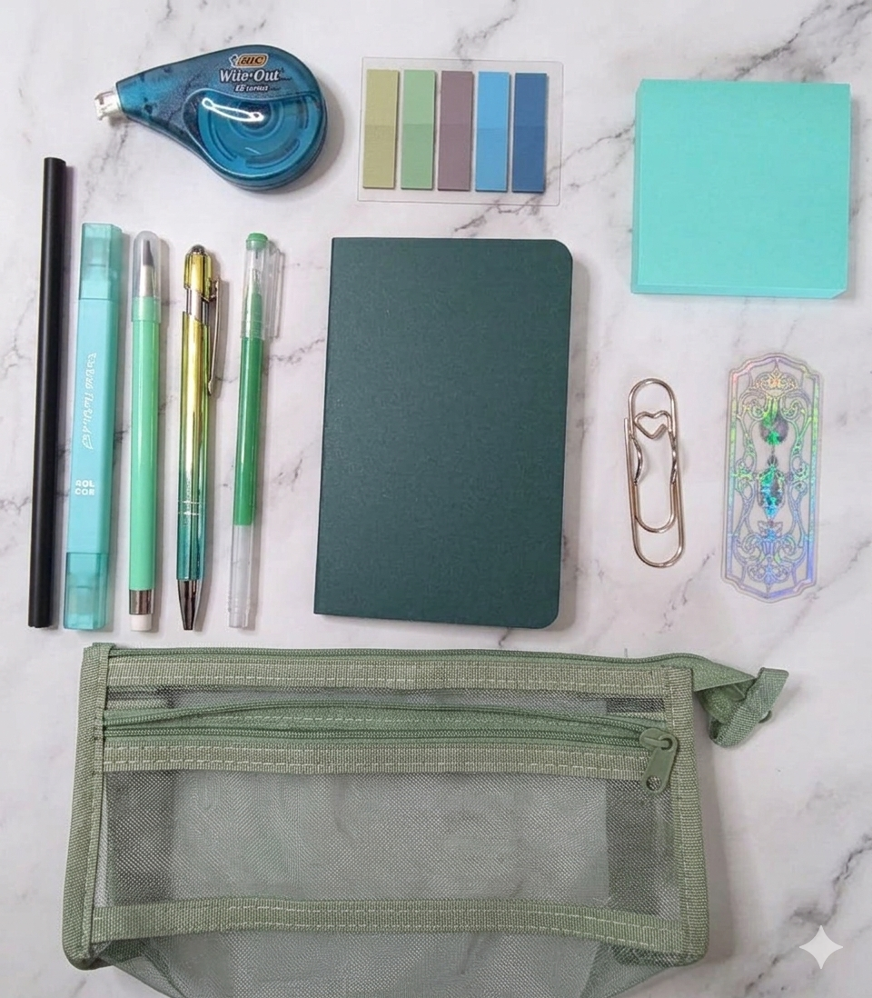 12 items stationary set